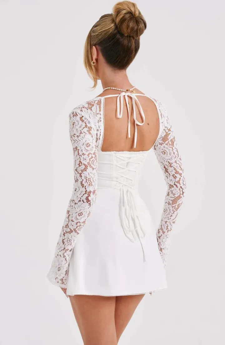 Freesia | Elegant Lace Mini Dress