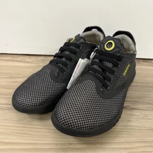 Geox Respira Sneakers Black Men Size US 5/EU 37 Breathable Antishock NWOB