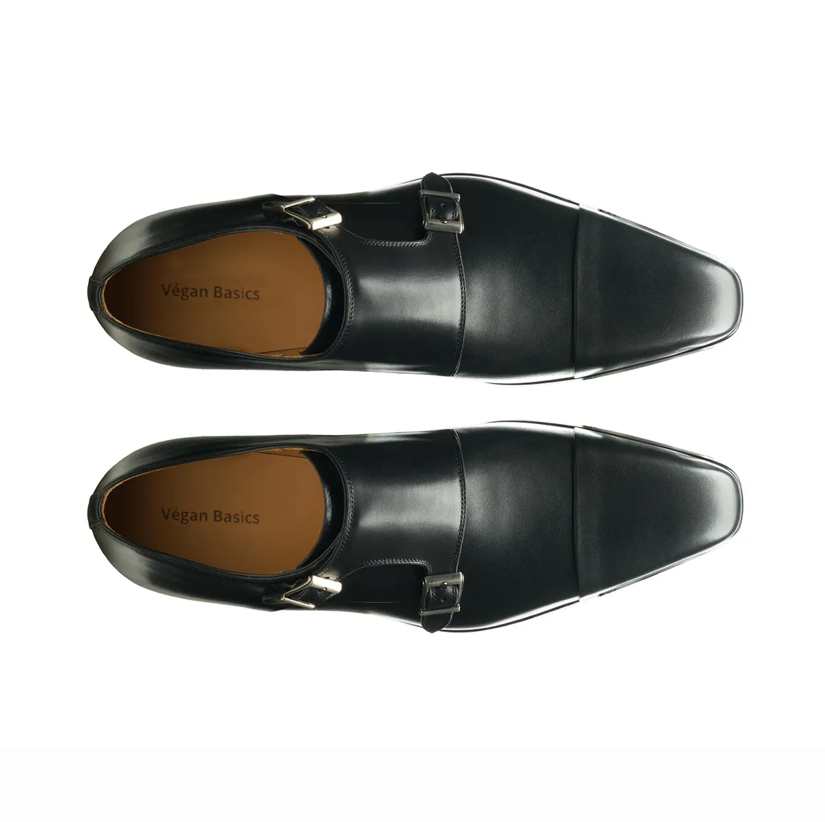 Gigo Black Monk Shoes