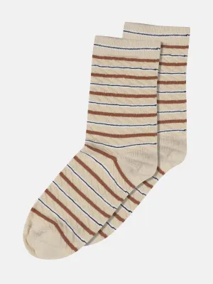 Gina Ankle Socks - Ecru