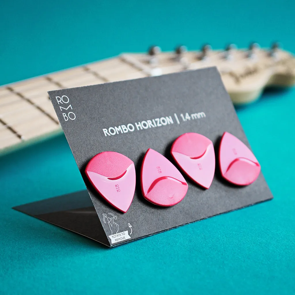 Guitar Pick Set Rombo Horizon (4 Guitar Picks) - 1.4 mm