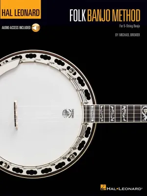 HAL LEONARD FOLK BANJO METHOD BK/OLA