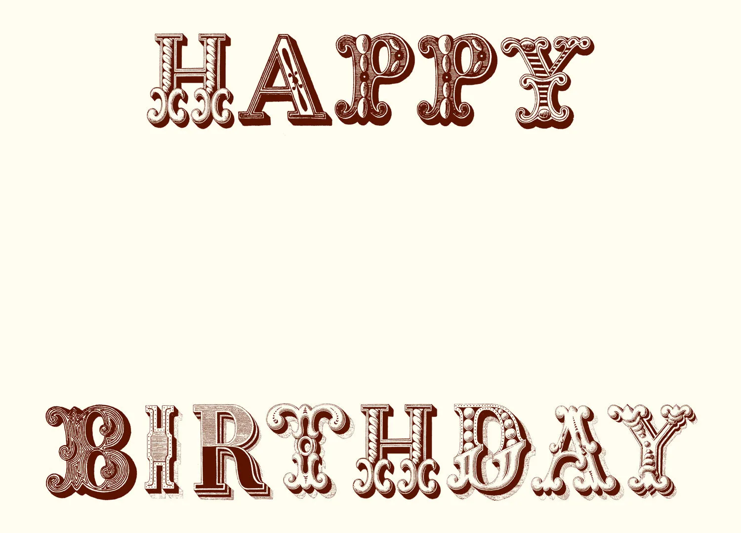 Happy Birthday Greeting Card