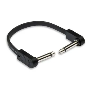 Hosa Technology Gtr Patch Cable Flat 6in 6pc