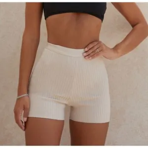 House of CB Eden, Beige Bandage Shorts S NWT