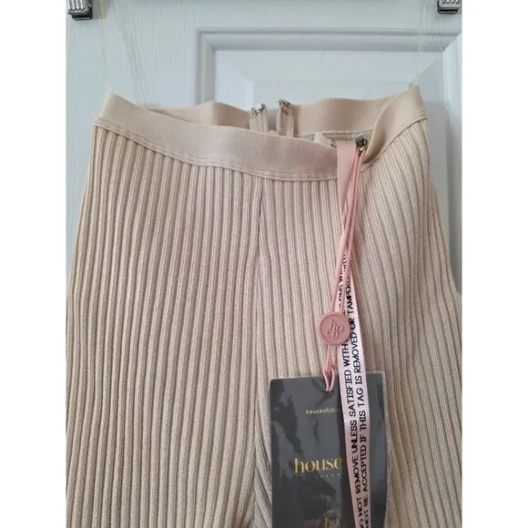 House of CB Eden, Beige Bandage Shorts S NWT
