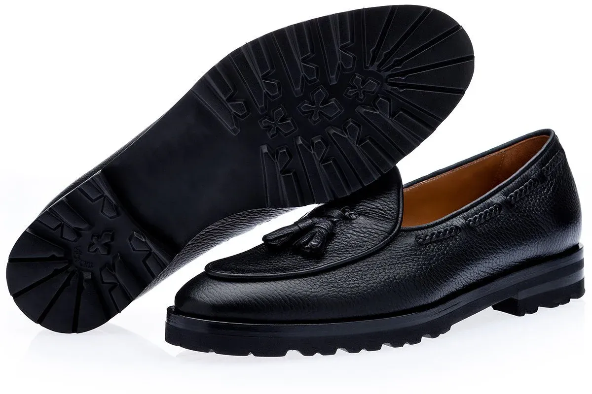 Hugan Black Casual Shoes