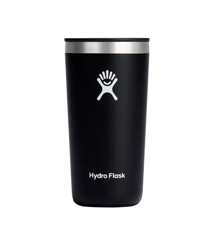 HYDRO FLASK 12 OZ TUMBLER BLACK