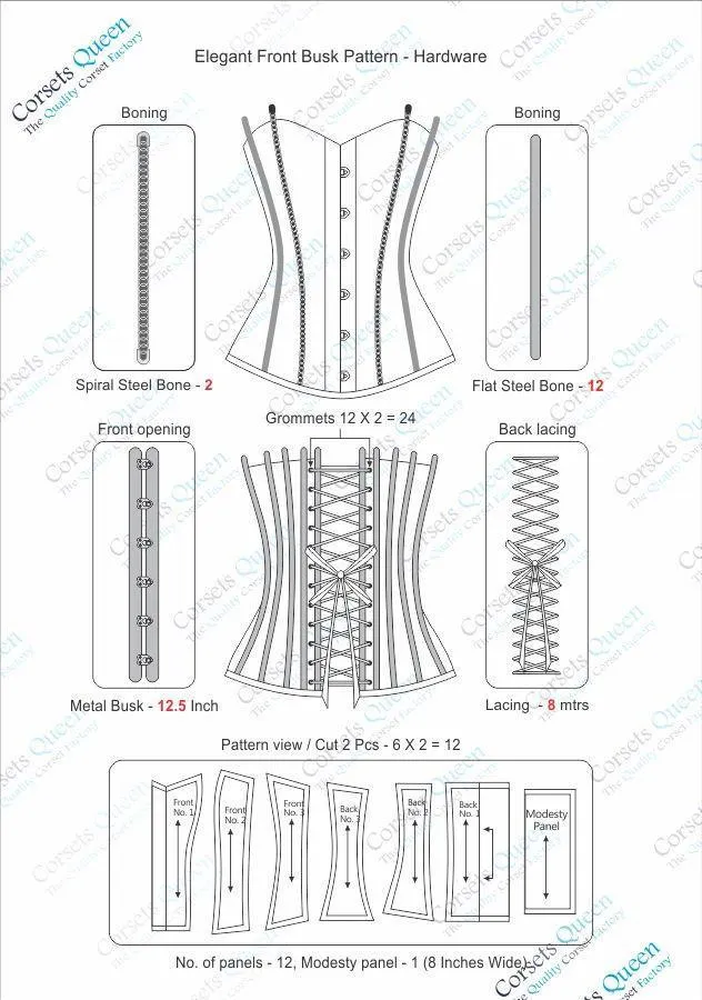 Izzabella Overbust Corset