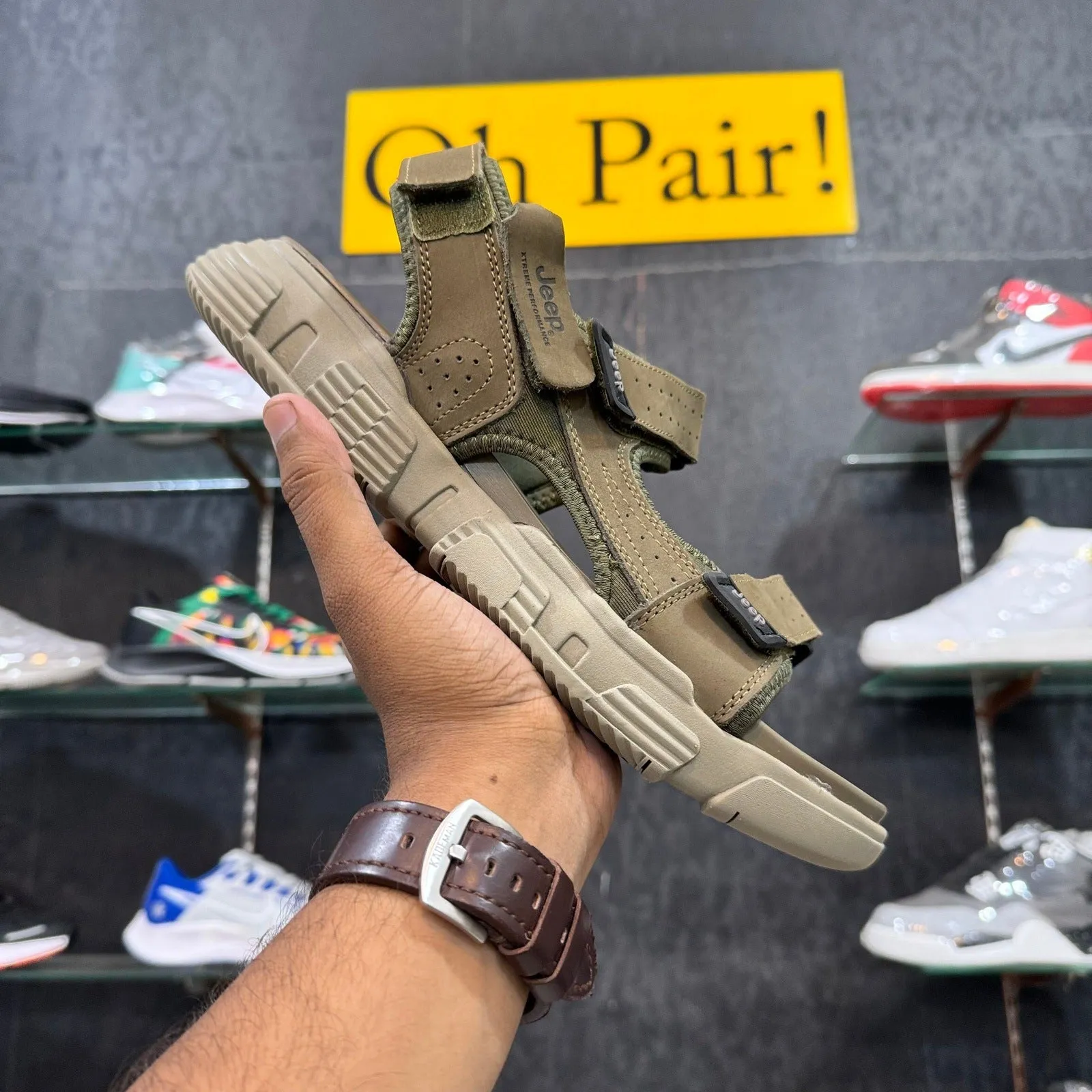 Jeep Sandal Olive