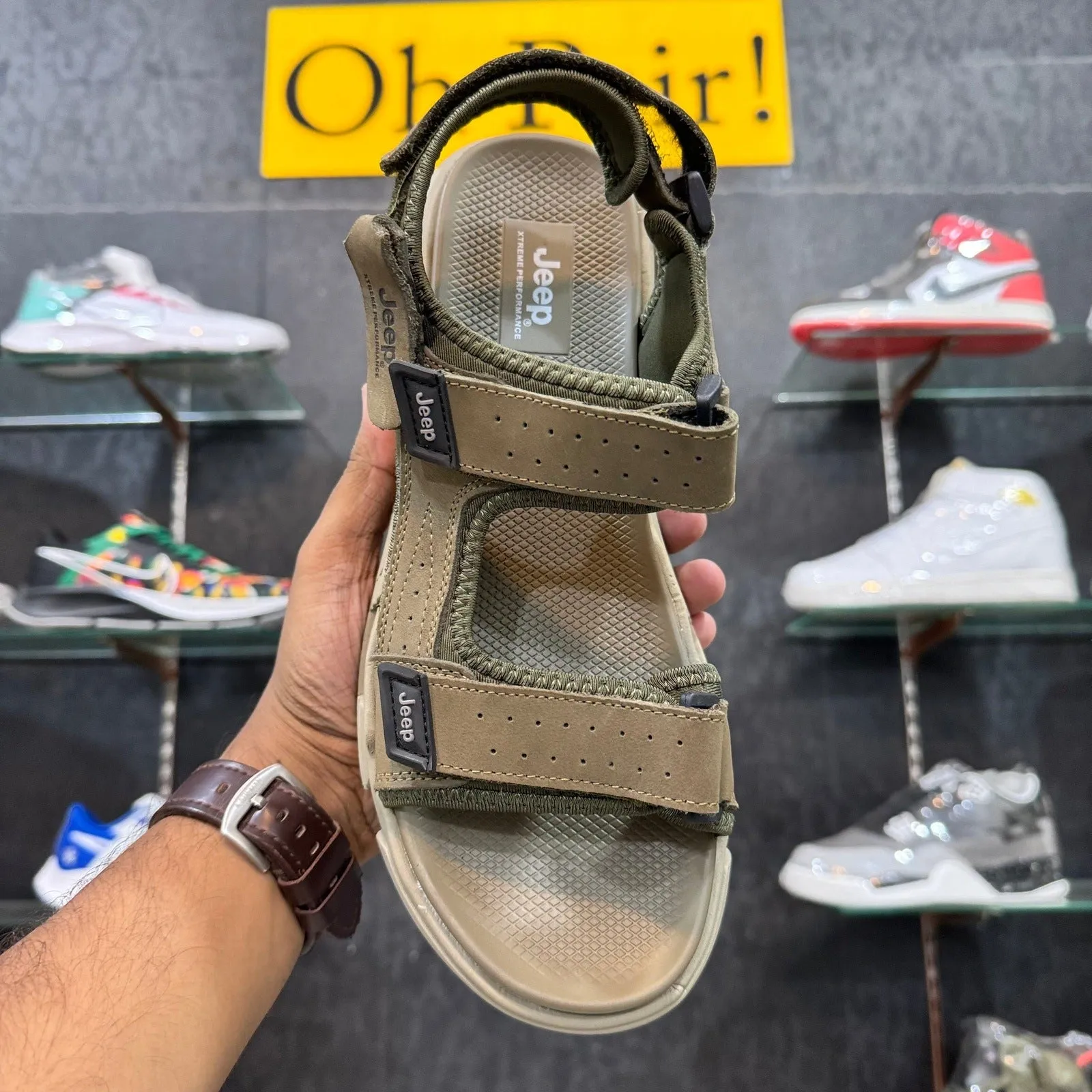 Jeep Sandal Olive