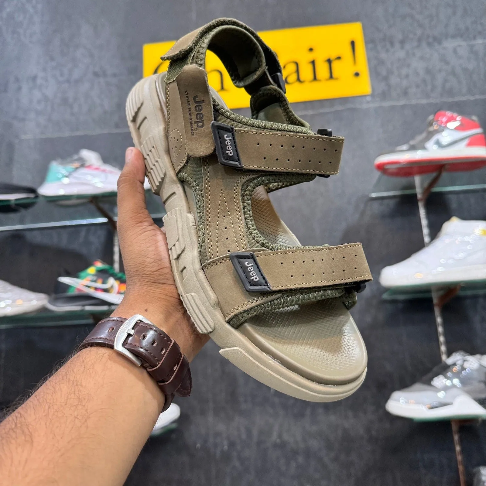Jeep Sandal Olive