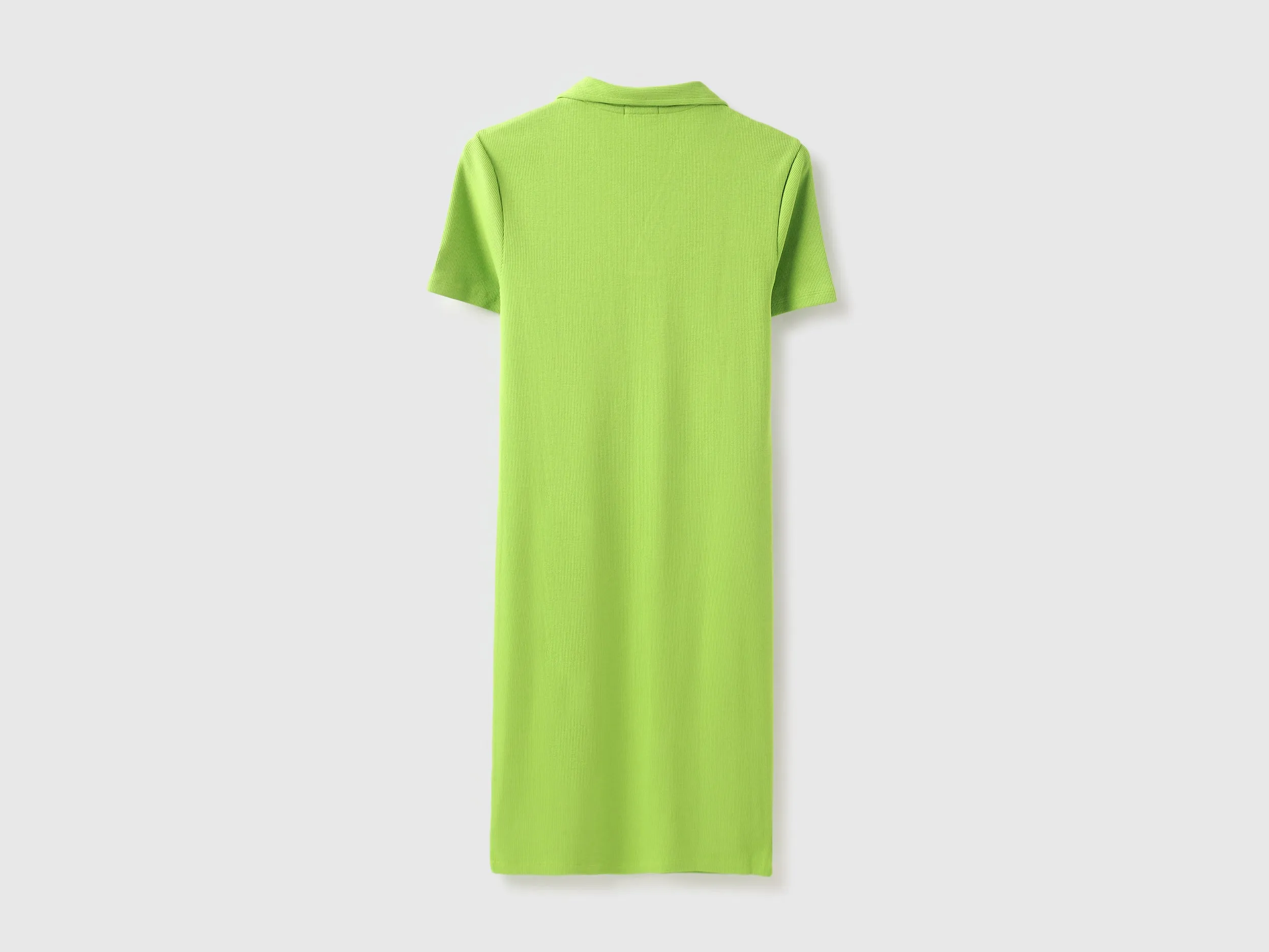 Johny Collar Ribbed Dress