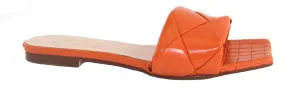 Jolene - Orange Leather
