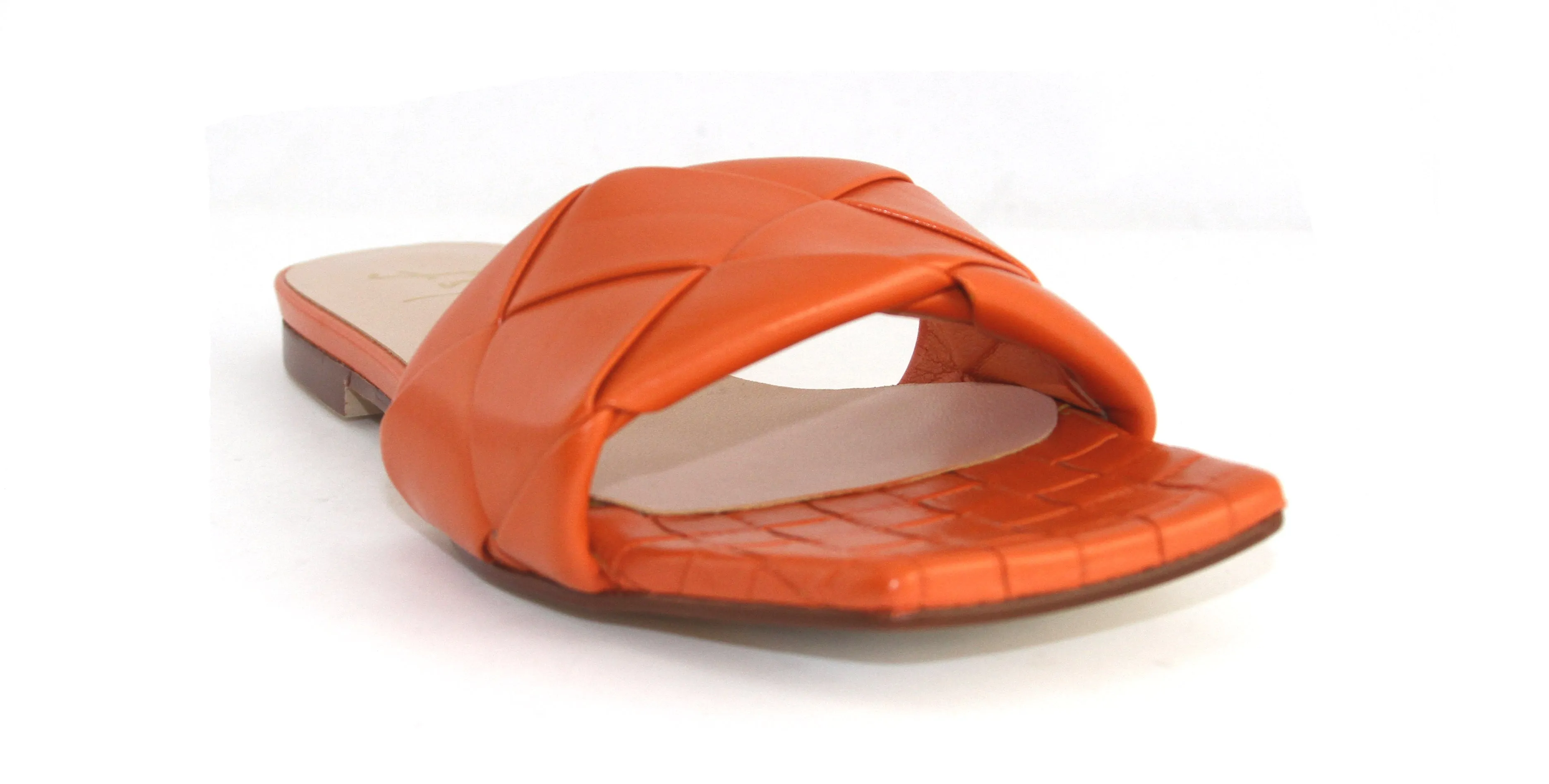 Jolene - Orange Leather