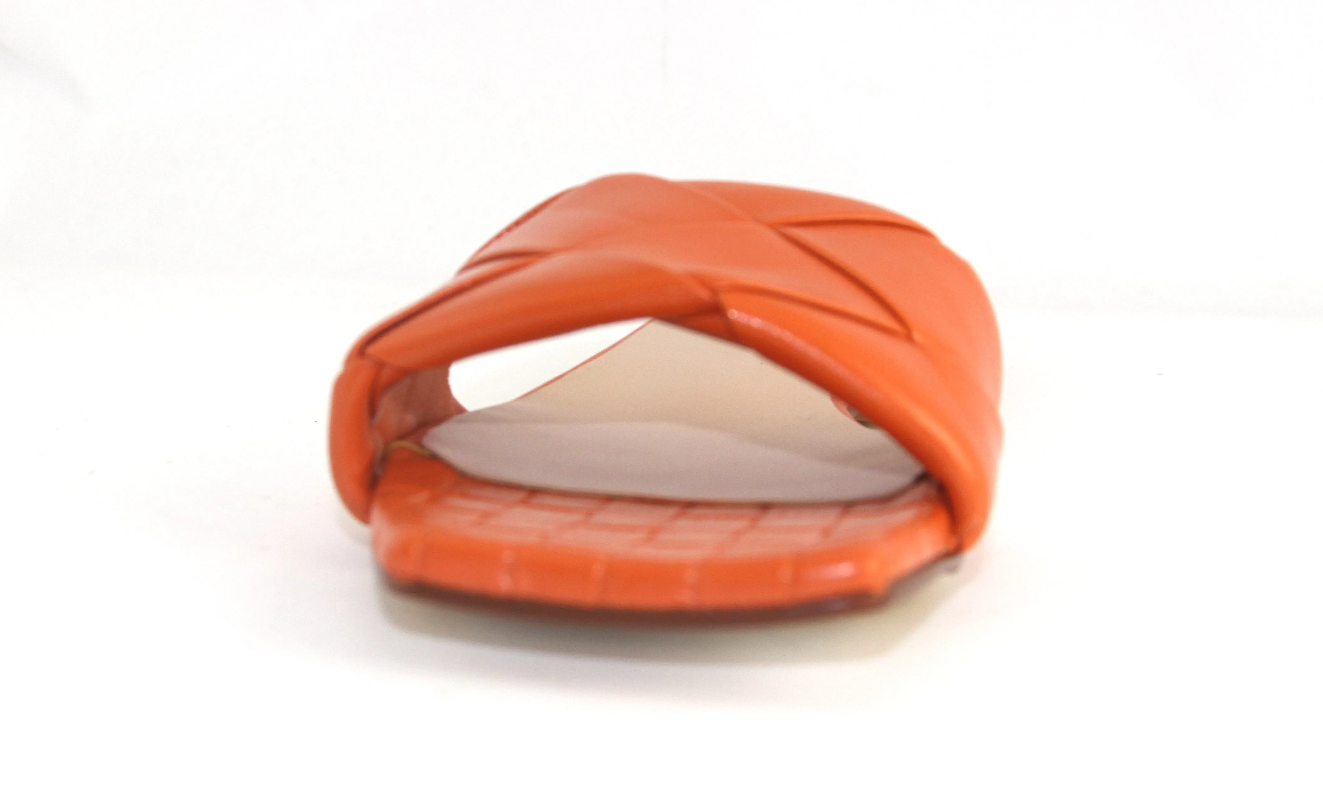 Jolene - Orange Leather