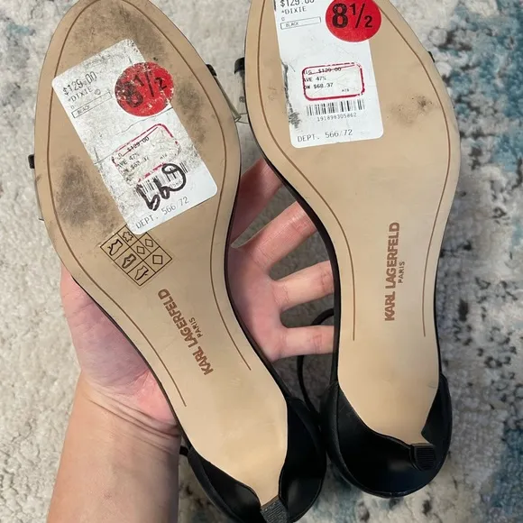 Karl Lagerfeld EUC Heels
