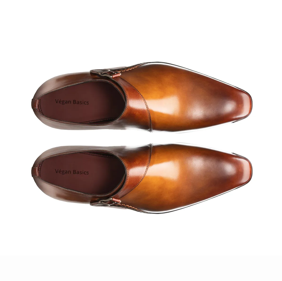 Karwa Brown Single Strap Monk Shoes