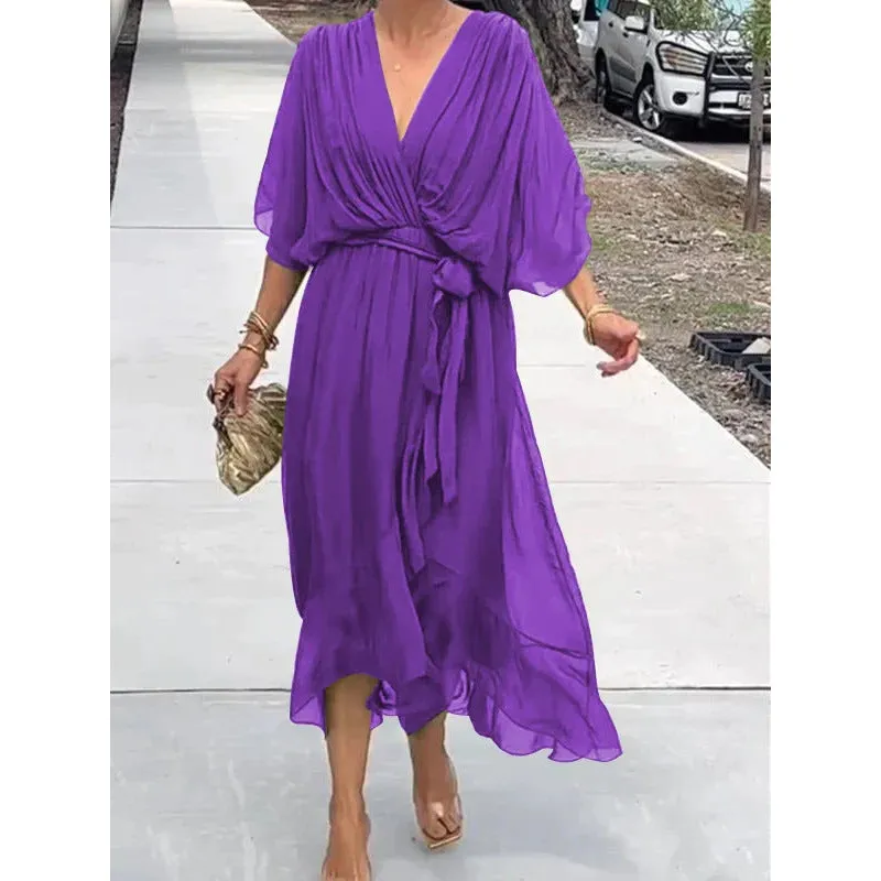 Keira | Elegant Chiffon Dress