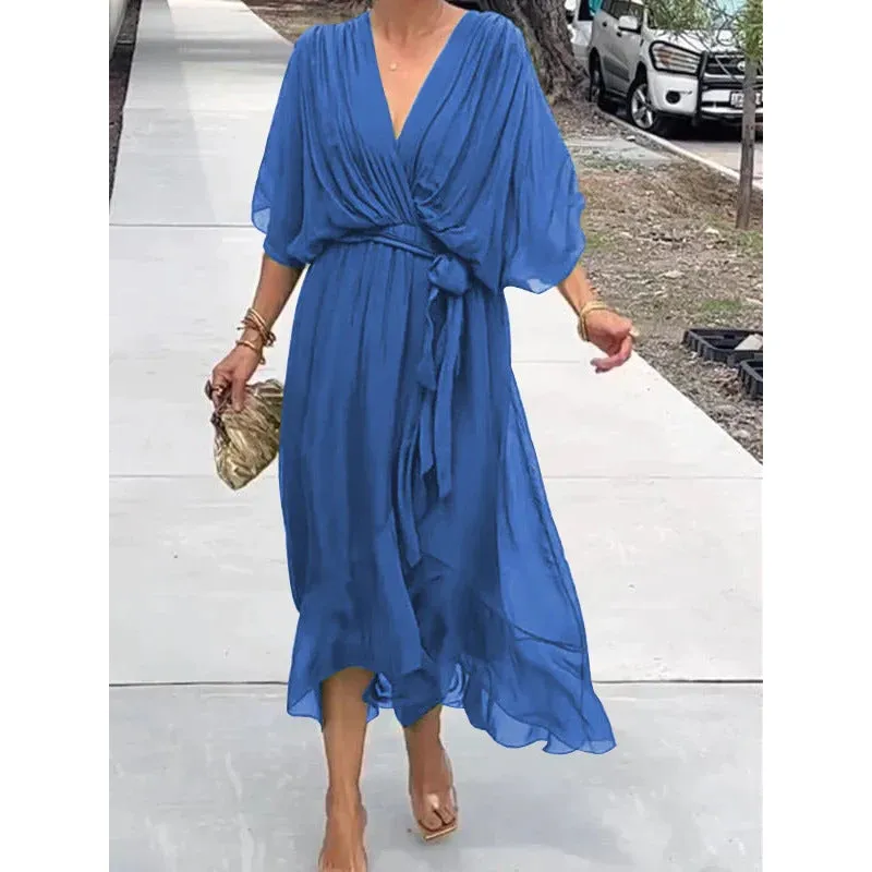 Keira | Elegant Chiffon Dress