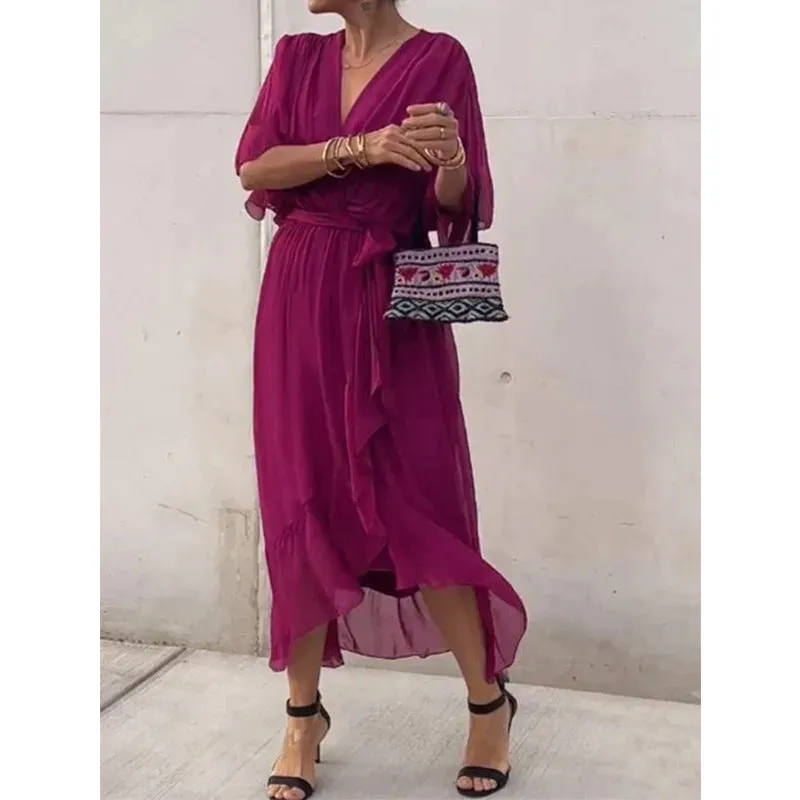 Keira | Elegant Chiffon Dress