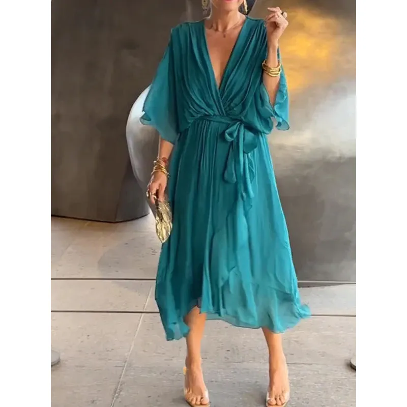 Keira | Elegant Chiffon Dress