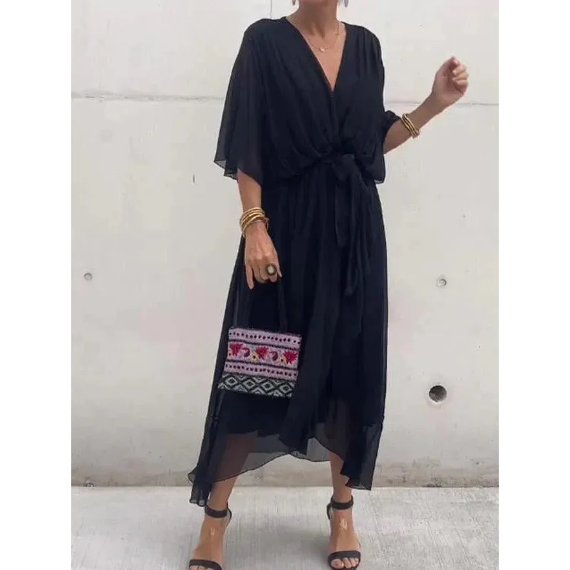 Keira | Elegant Chiffon Dress