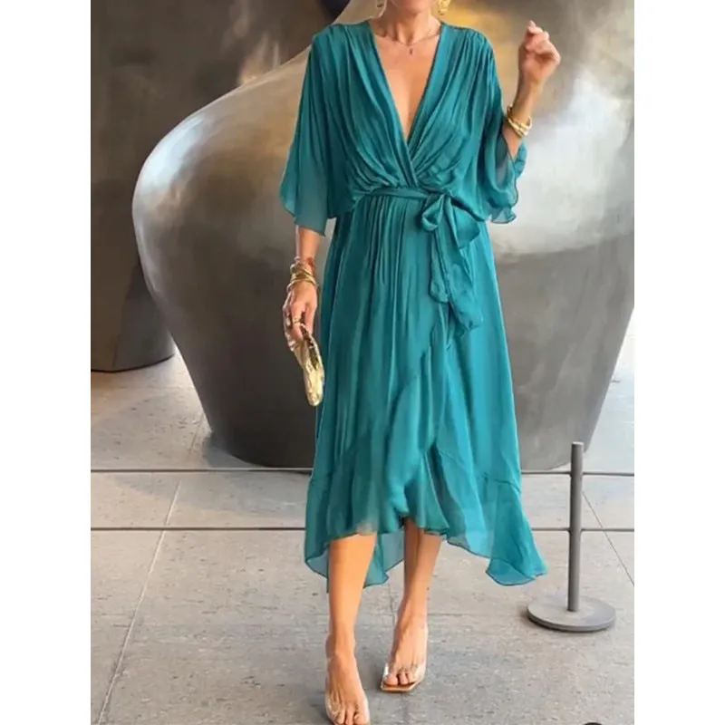 Keira | Elegant Chiffon Dress