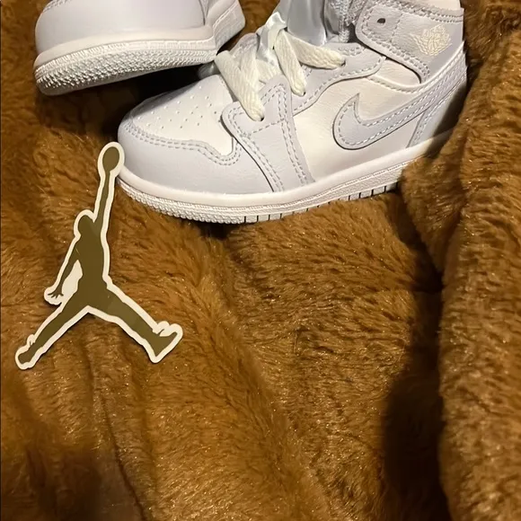 Kids White Jordan’s New in box