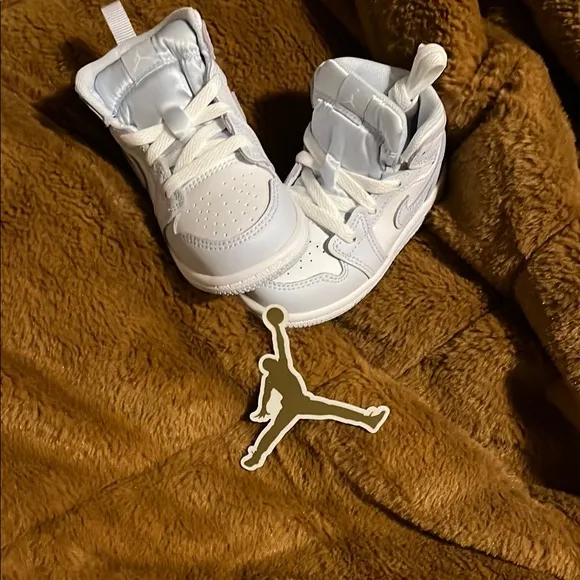 Kids White Jordan’s New in box