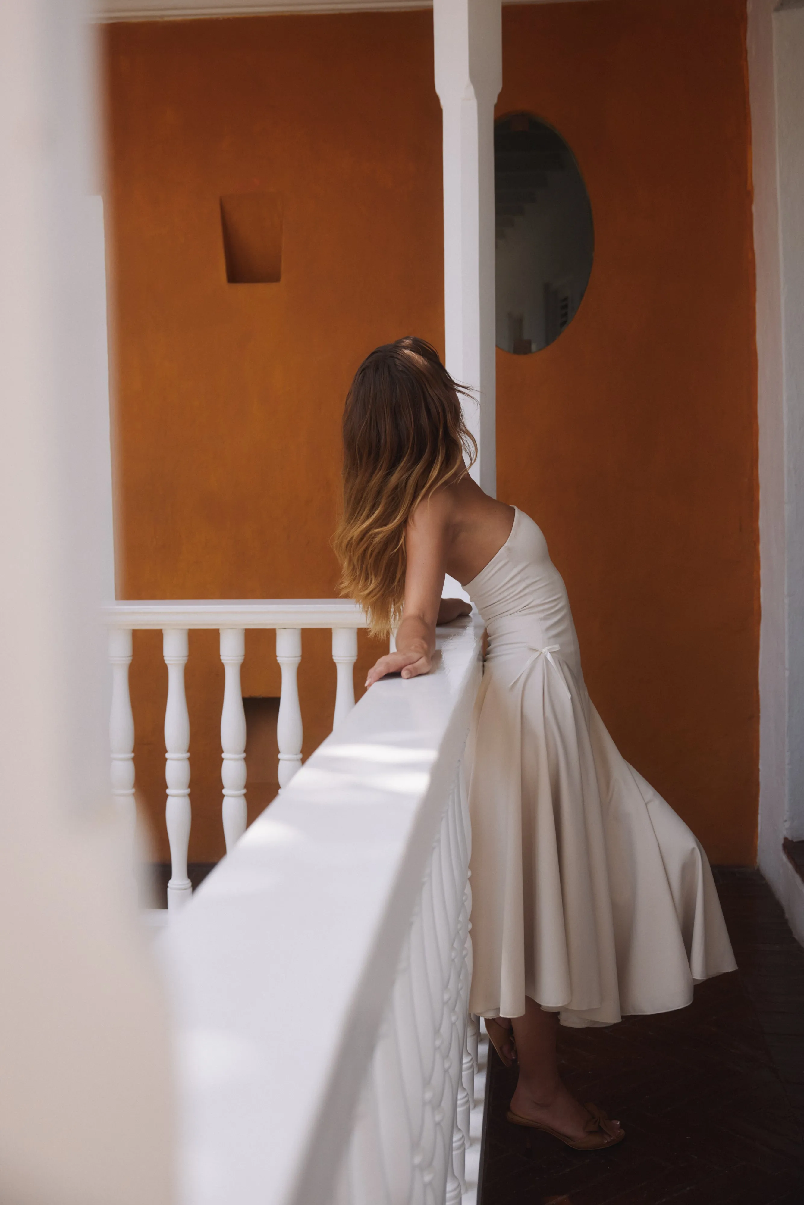 Kittie Maxi Dress in Ivory
