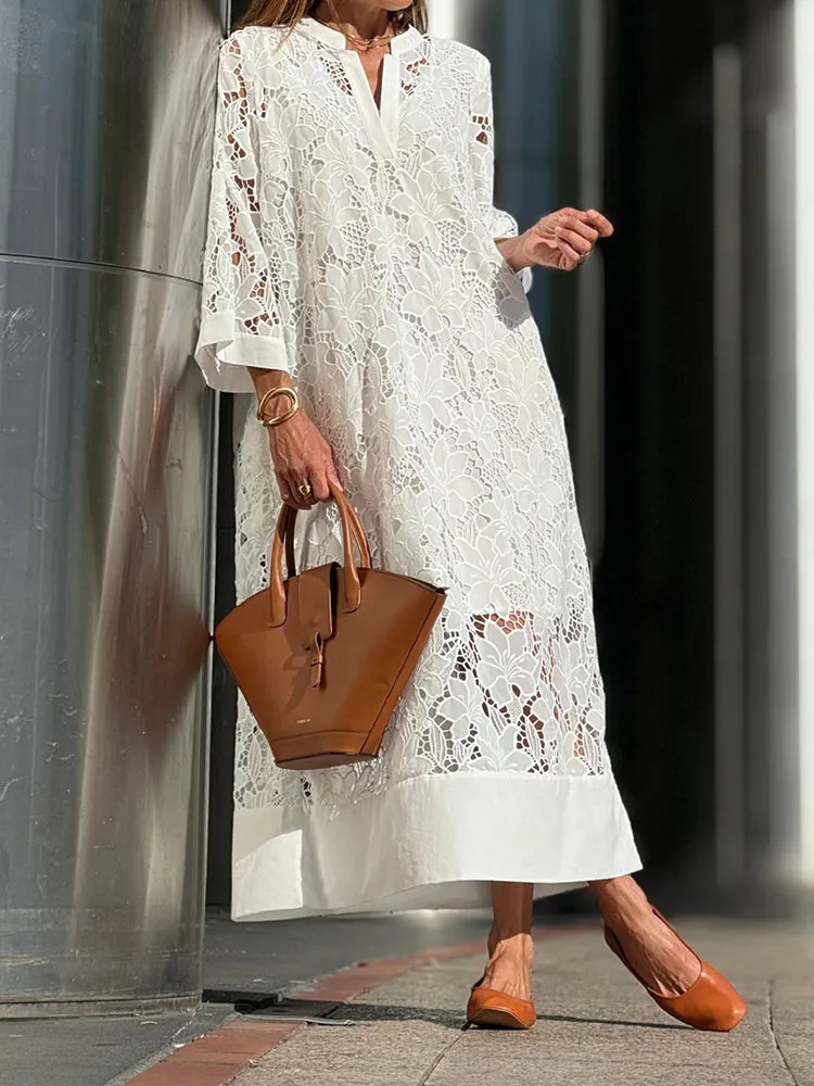 Kylie | Comfy Lace Dress