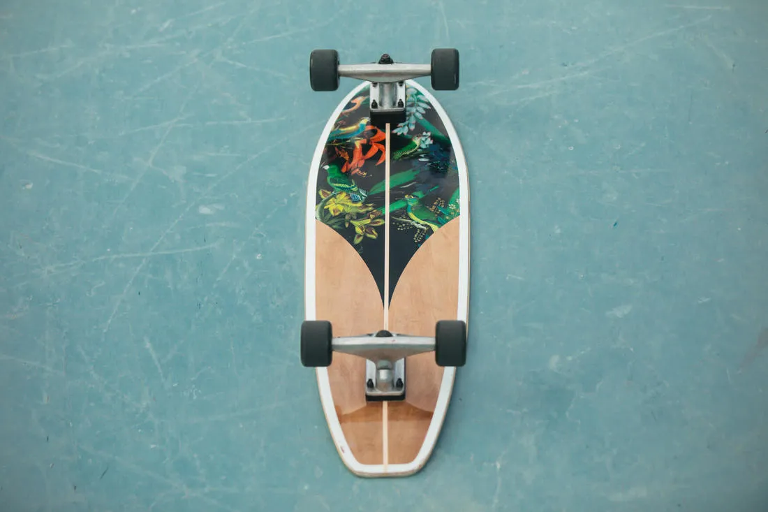 Longboard Surfskate Cruising 32" Carve 540 Bird