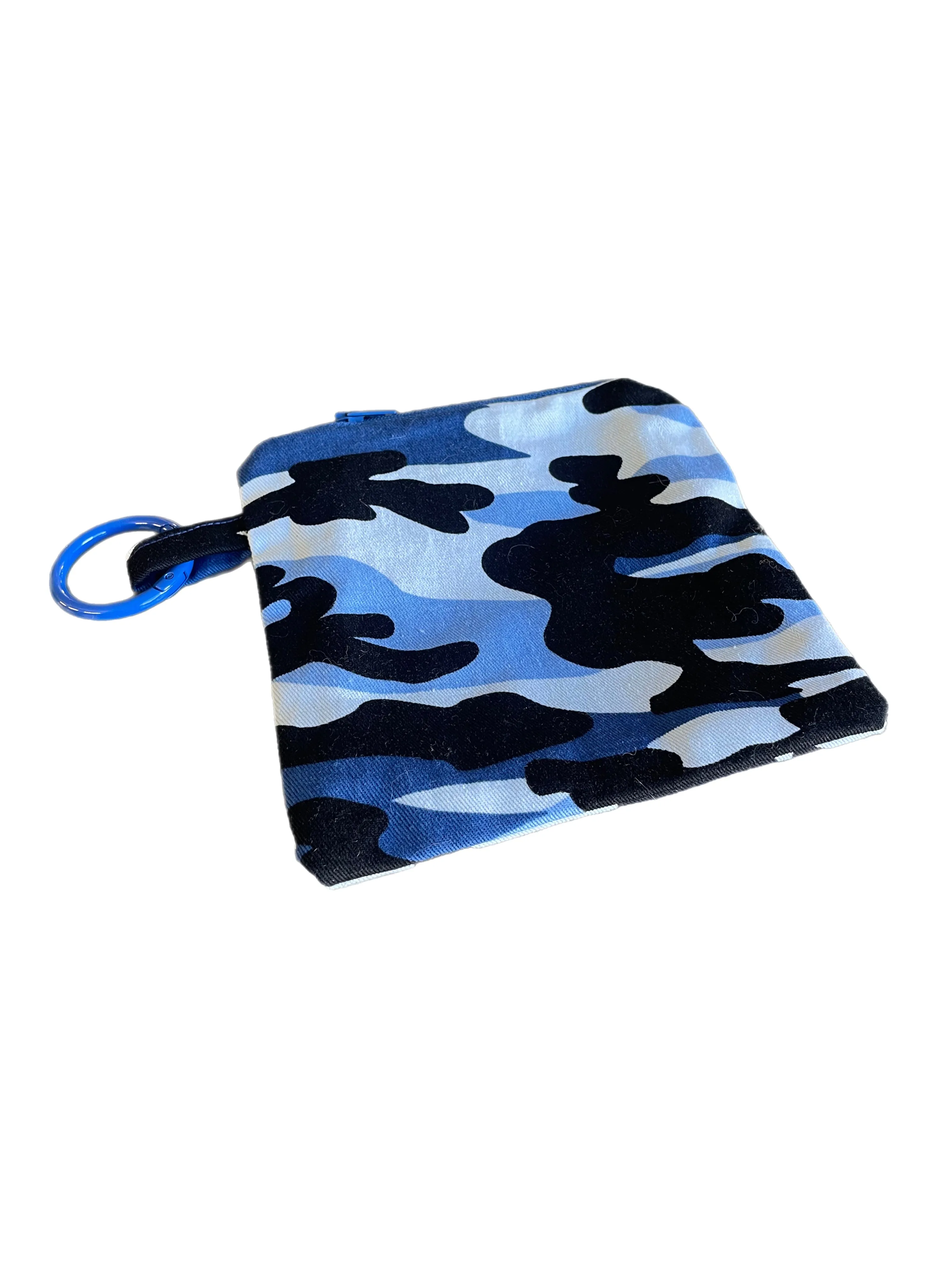 Martingale collar greyhound collar navy blue Cammo design cotton fabric