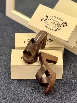 Mediglam Heels - Brown