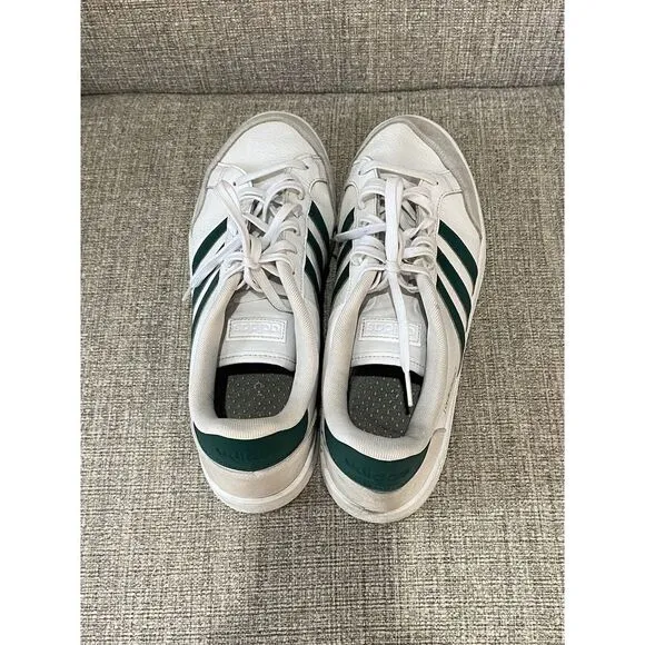 Men's Adidas Grand Court SE Green/White‎ Collegiate Sneakers 11.5 FW6688