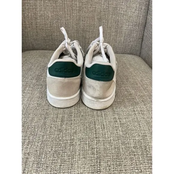 Men's Adidas Grand Court SE Green/White‎ Collegiate Sneakers 11.5 FW6688
