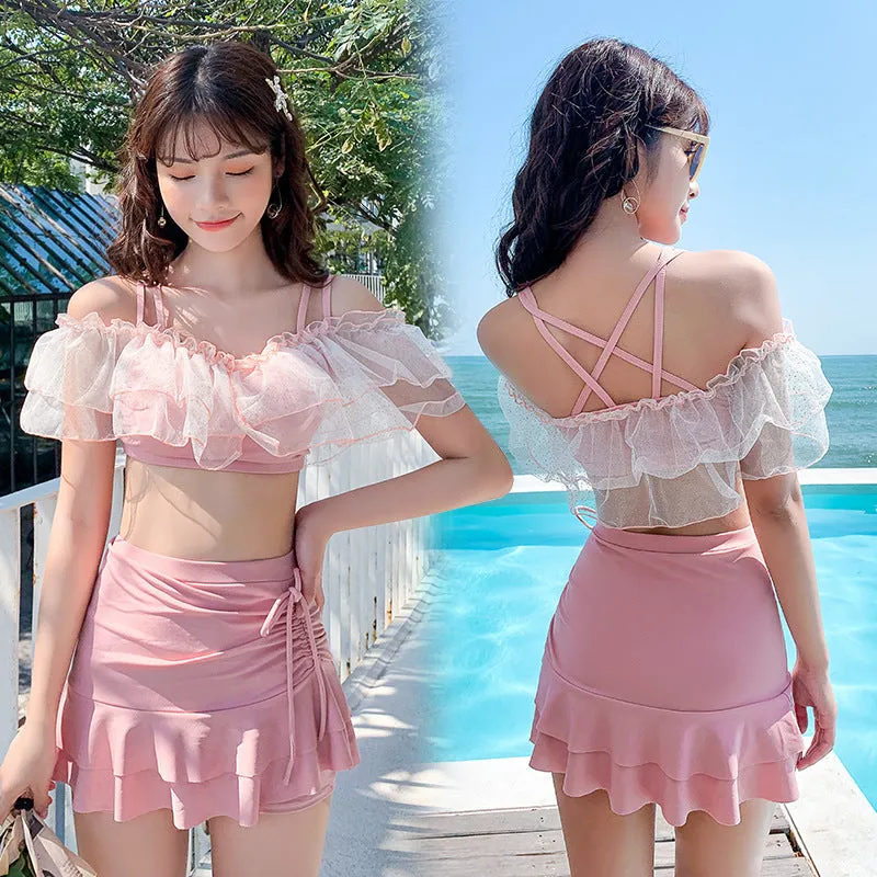 Mesh Cute Summer Swimsuit