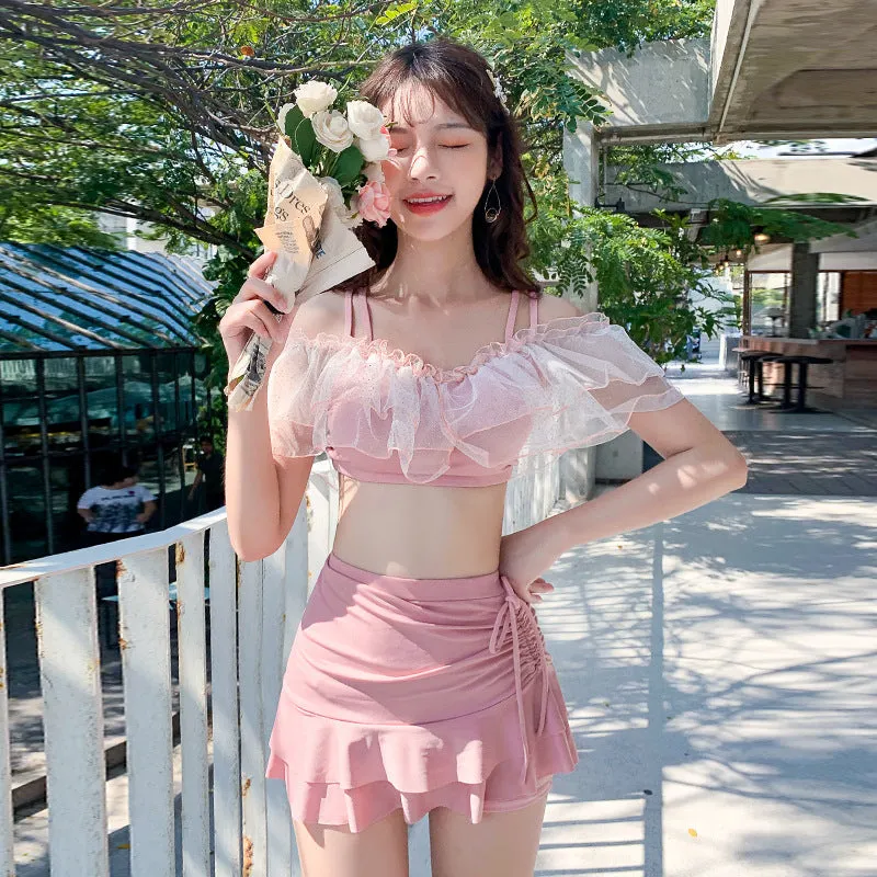 Mesh Cute Summer Swimsuit