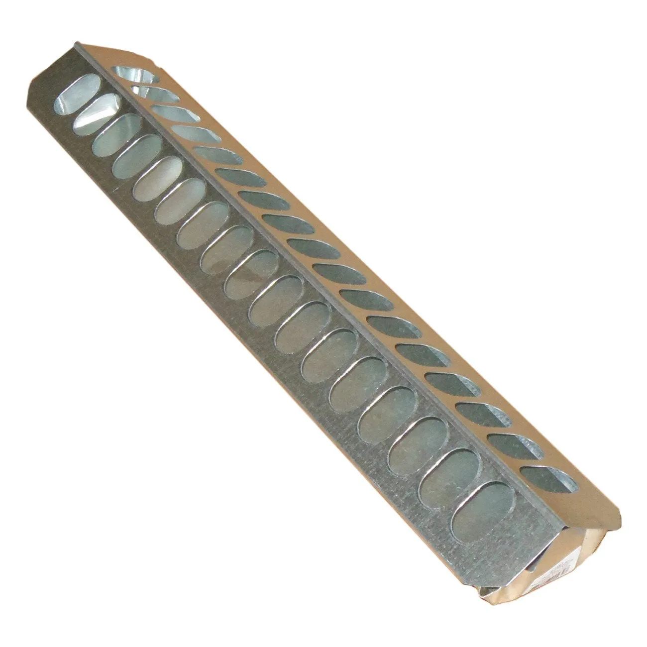 Millside galvanized slide top poultry feeder 24" length