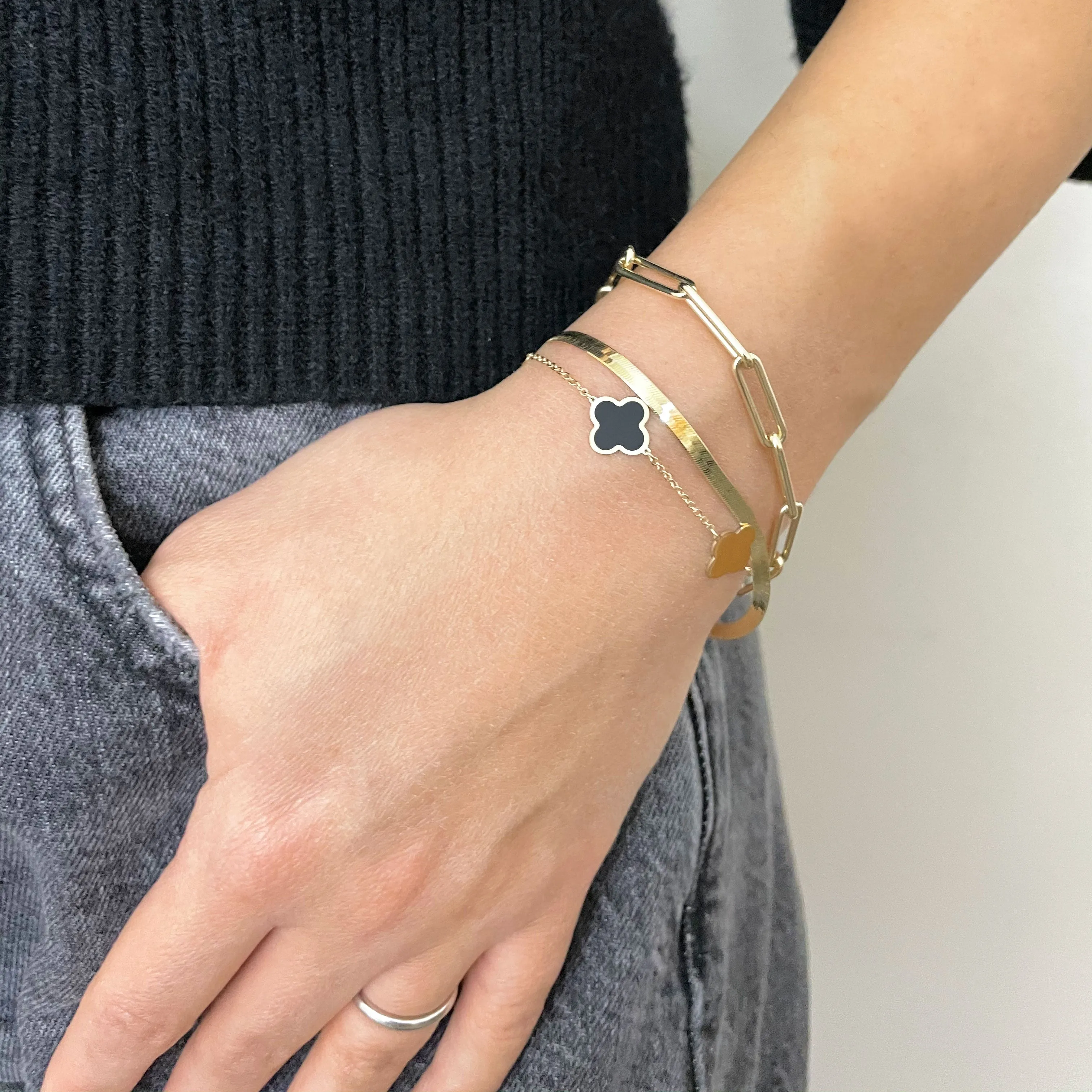 Mini Herringbone Bracelet