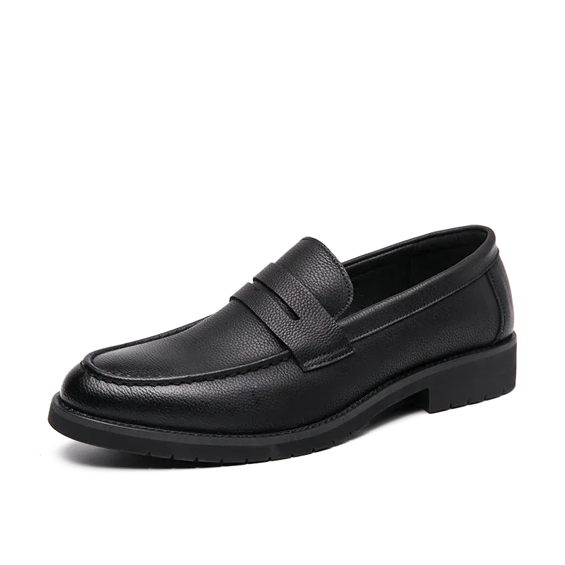 Mocassim Loafer Viena de Couro Antiderrapante Casual e Social