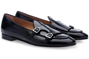 Monko Black Casual Shoes