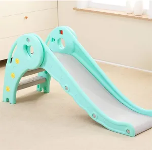 My First Folding Slide | Hard Plastic Material | Extra Wide Safety Base | Pink or Green | 12m 