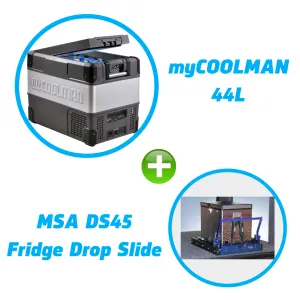myCOOLMAN 44L Fridge   DS45 Drop Slide BUNDLE