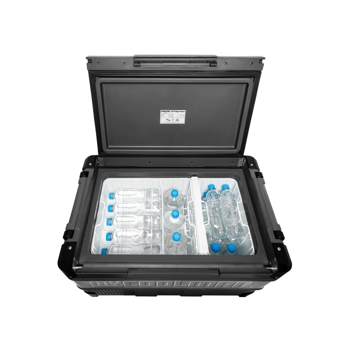 myCOOLMAN - 53L 'The Explorer' Portable Fridge with FREE PowerPack & Insulated Cover