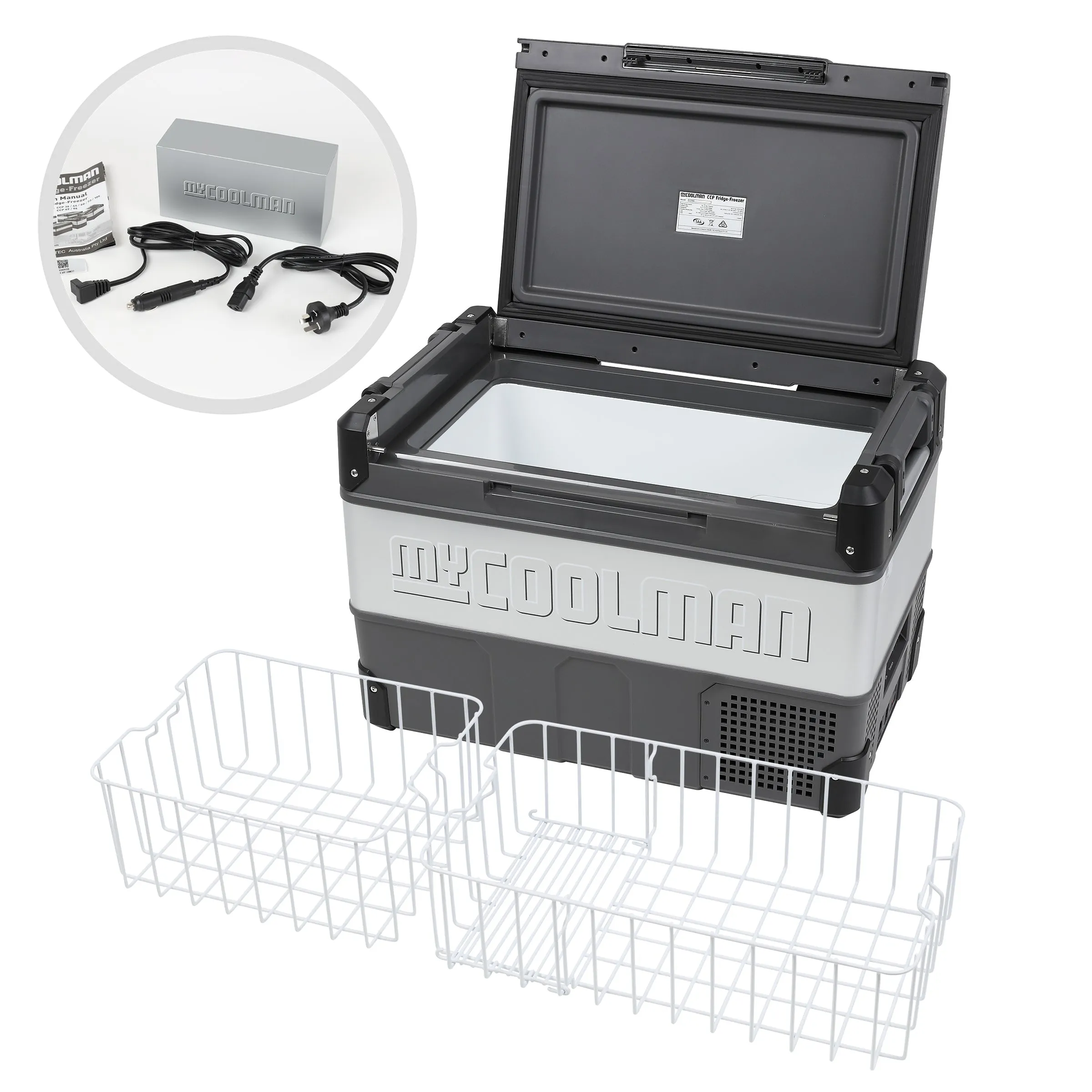 myCOOLMAN 60L   DS50 Fridge Slide With Table BUNDLE
