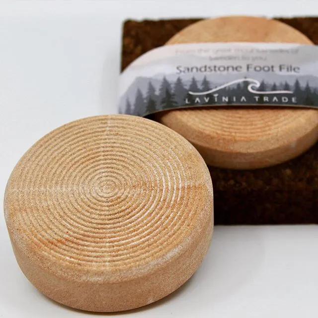 Natural Sandstone Foot File from Lavinia