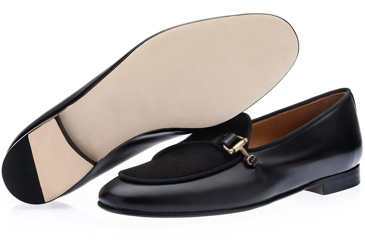Naturas Black Casual Shoes