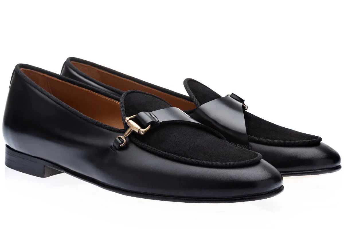 Naturas Black Casual Shoes